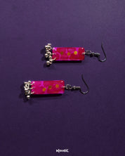 Drop earrings elegantly displayed, highlighting their intricate details and timeless charm – Muselot