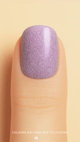 ‘Lilac Dust’ Glitter Nail Stickies