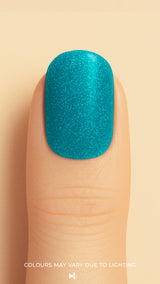 ‘Sea Spark’ Glitter Nail Stickies