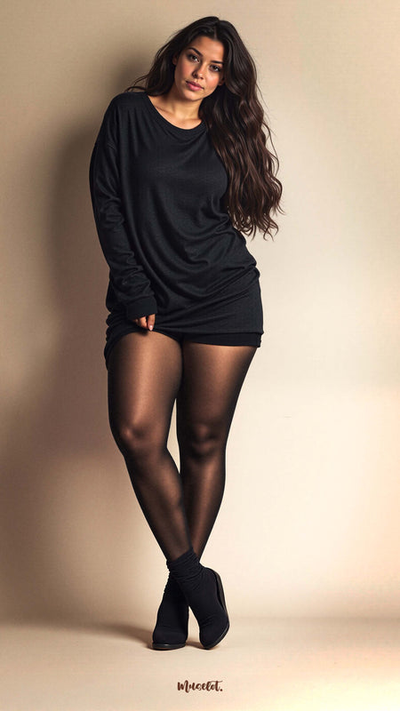 "No Fur" Skin Effect Stockings