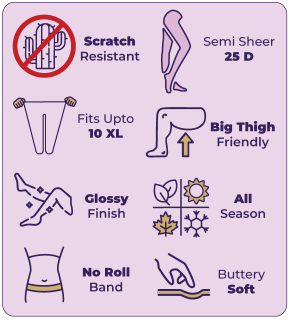 Semiopaque Tights Benifits - Muselot