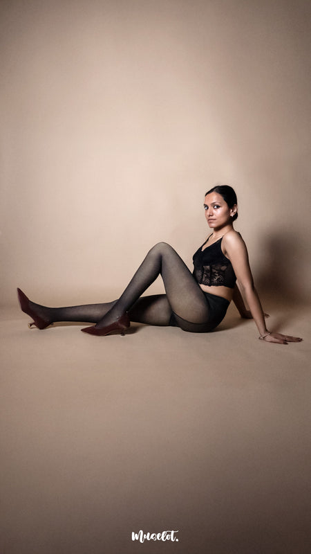 "No Fur" Skin Effect Stockings