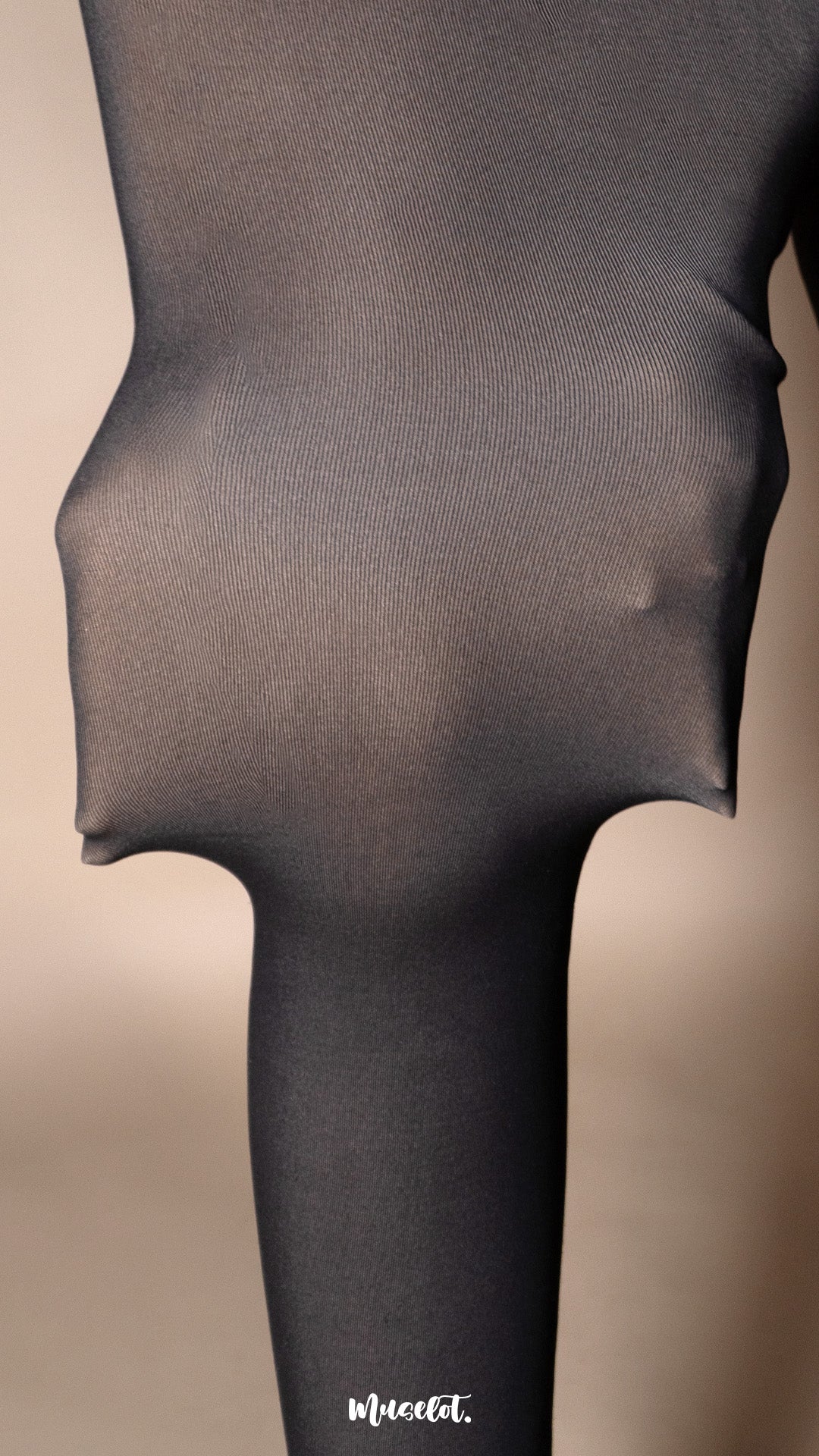 Sheer Fleece-Lined Stockings