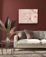 Blushing Blossoms surreal canvas art