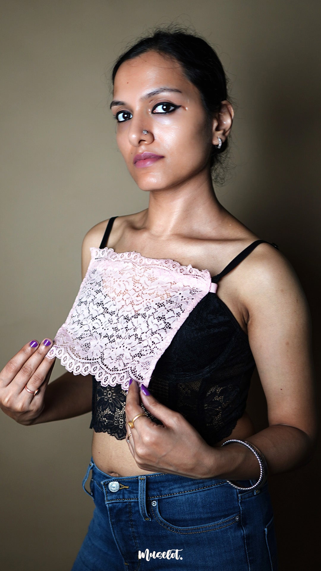 Candy Pink - Lace Mockers