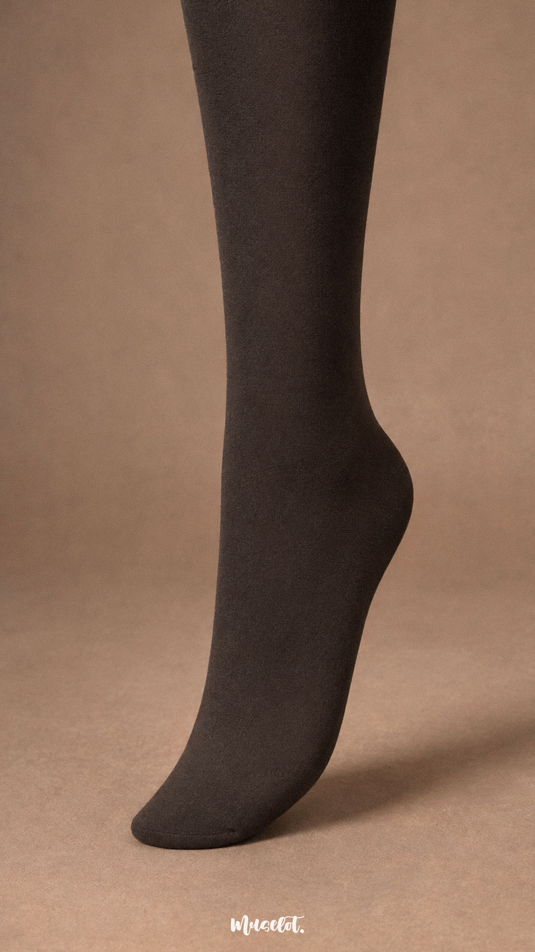 Furry Bliss Brown Warm Stockings