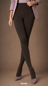 Furry Bliss Brown Warm Stockings