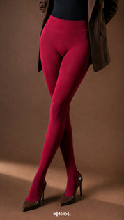 Furry Bliss Winter Warm Fur-Lined Stockings
