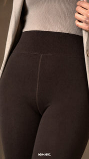 Furry Bliss Brown Warm Stockings
