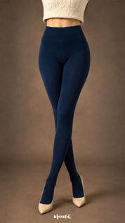 Furry Bliss Winter Warm Fur-Lined Stockings