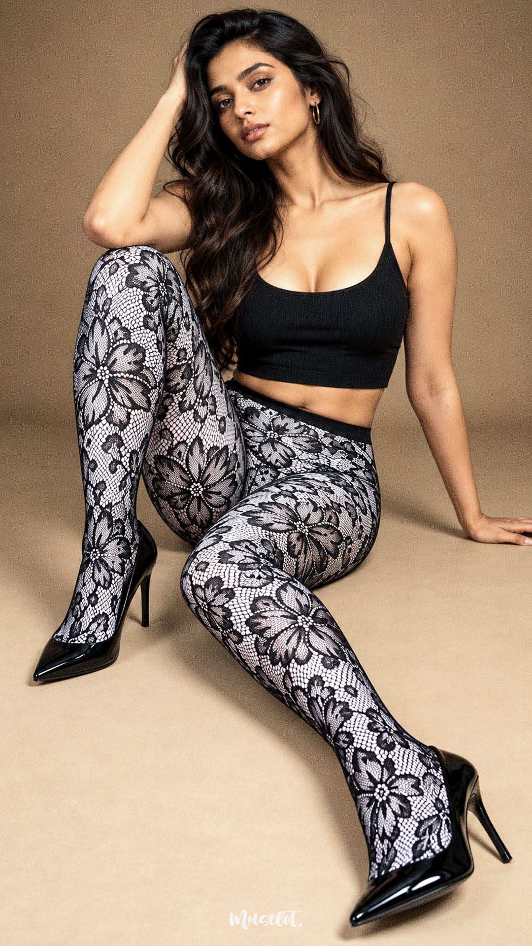 Angel Bloom - Layered Designer Stockings
