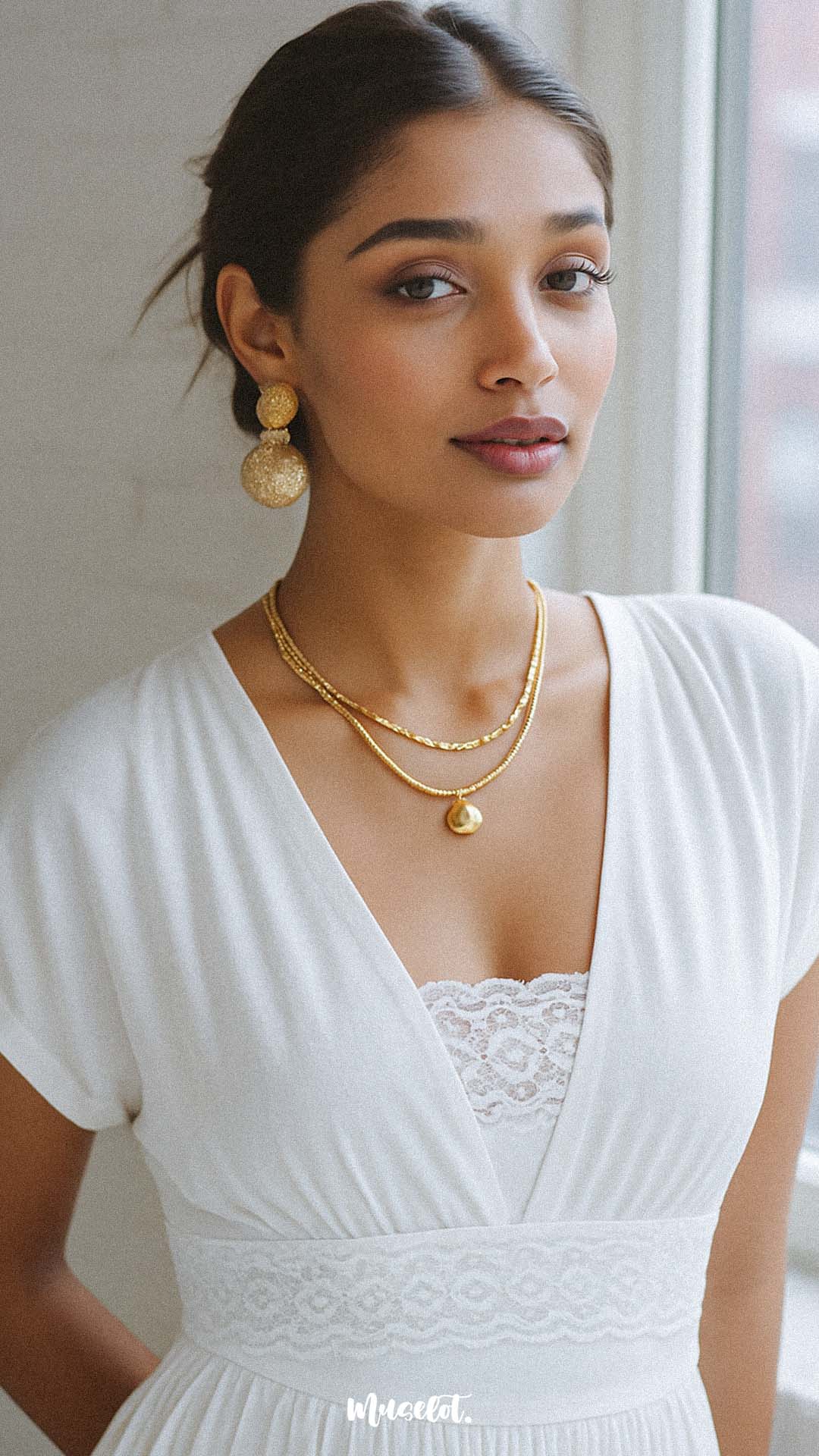 Solid  White Mockers