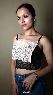 Peach Cream - Lace Mocker