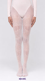 Majestic Ornate Designer Lace Stockings