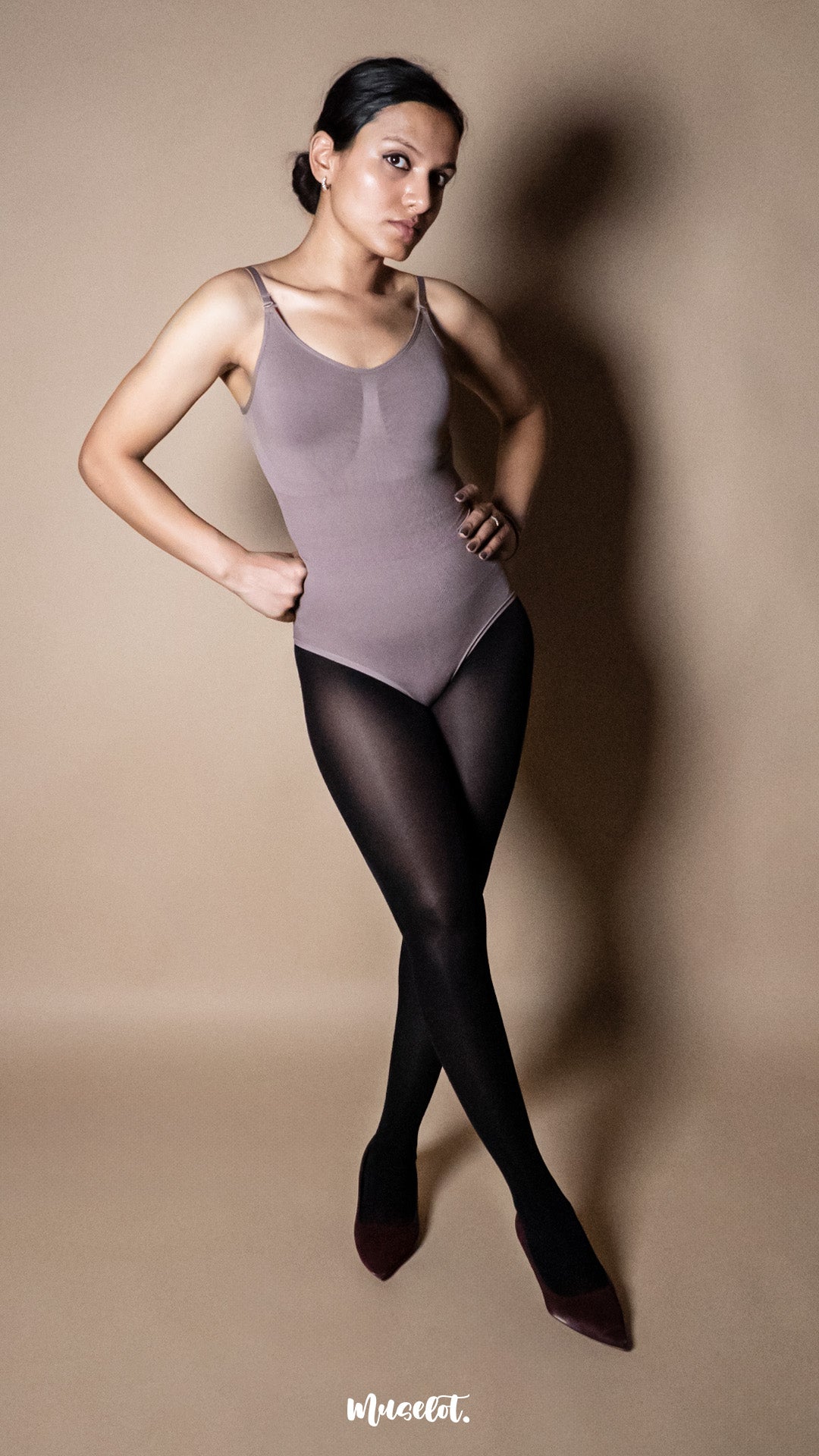 Premium black stockings