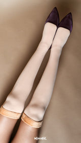 Knee-High Warm Furry Skin Socks