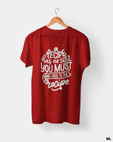 Bring soul to the recipe printed t shirts