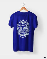 Bring soul to the recipe printed t shirts