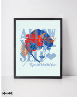 Allow yourself to grow posters