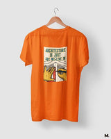 Art we live in printed t shirts