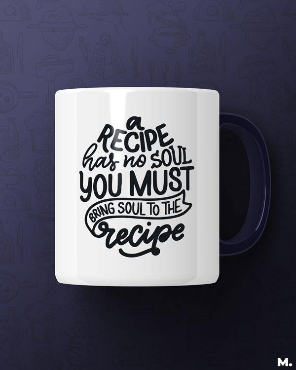 Printed mugs - Bring soul to the recipe  - MUSELOT
