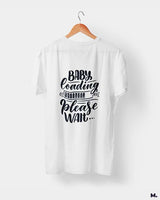 Baby loading printed t shirts