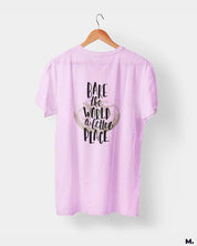 printed t shirts - Bake world a better place  - MUSELOT