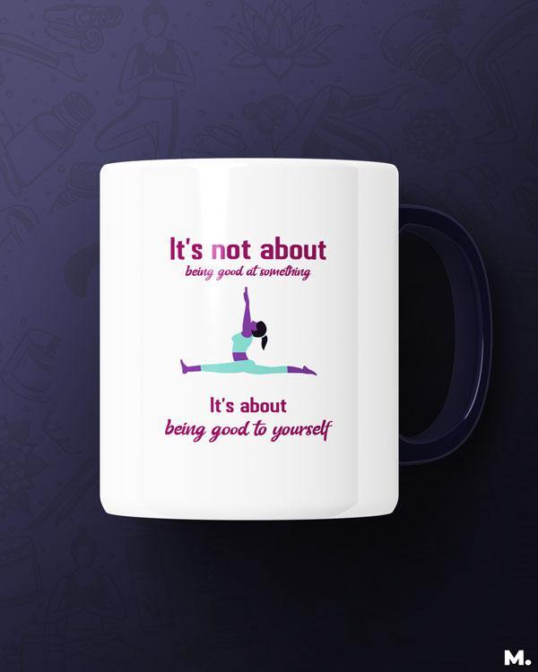 Printed mugs - Be good to yourself  - MUSELOT