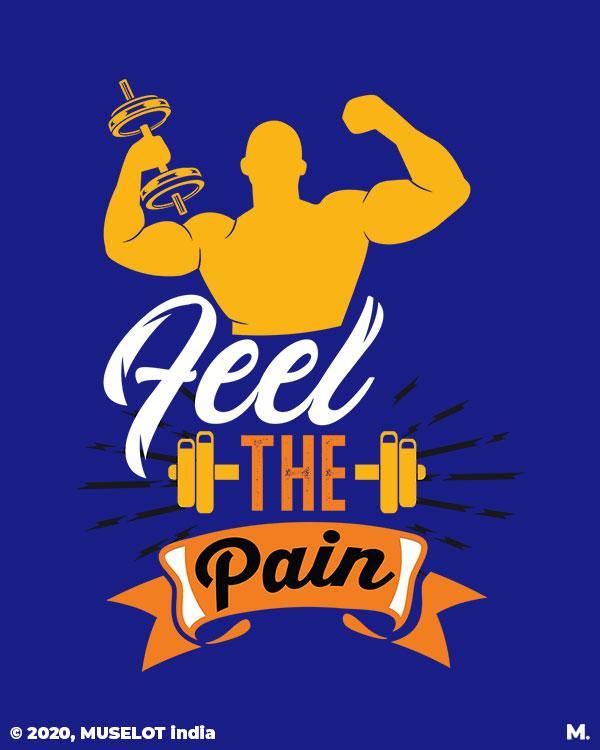 Printed hoodies - Feel the pain  - MUSELOT