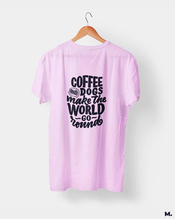 printed t shirts - Coffee and dogs  - MUSELOT