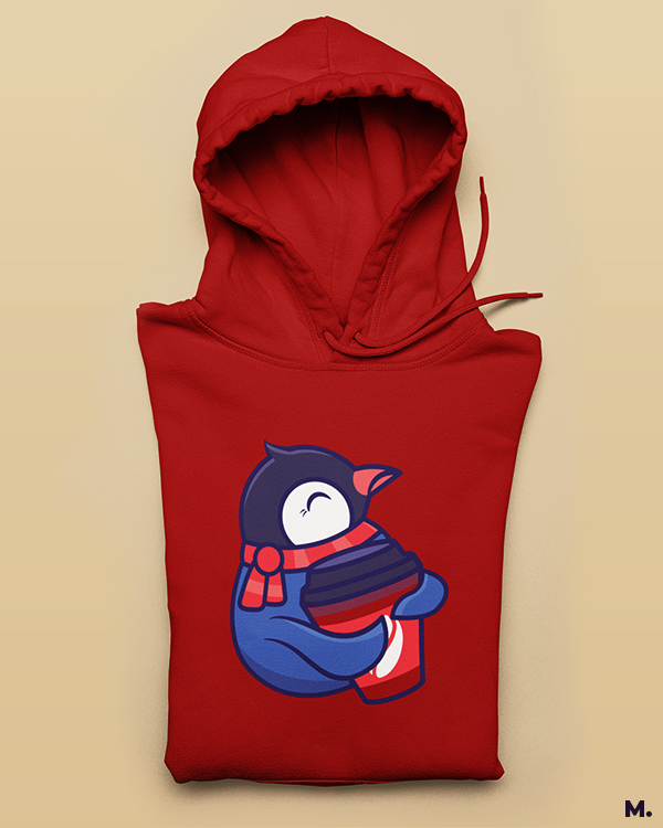 Printed hoodies - Coffee in winters be like...  - MUSELOT
