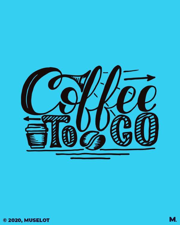 printed t shirts - Coffee to go  - MUSELOT
