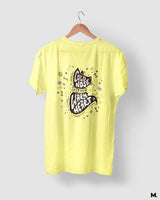 Cold nose & warm heart printed t shirts