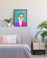 Consent is sexy framed posters - Muselot