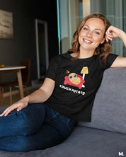 printed t shirts - Couch potato  - MUSELOT