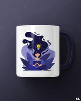 Creativity unlocked printed mugs