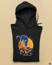  - Cyclist in space  - MUSELOT