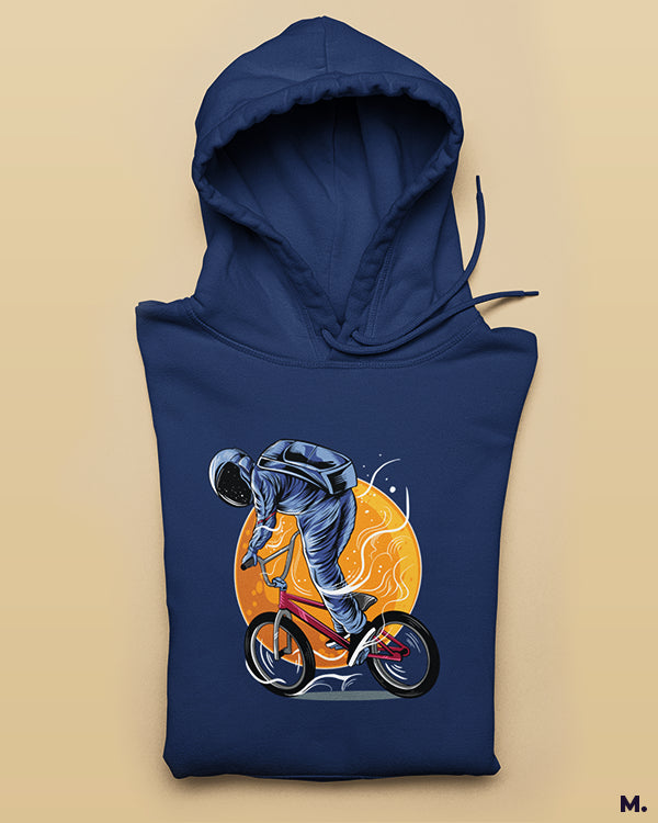  - Cyclist in space  - MUSELOT