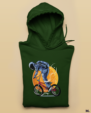  - Cyclist in space  - MUSELOT