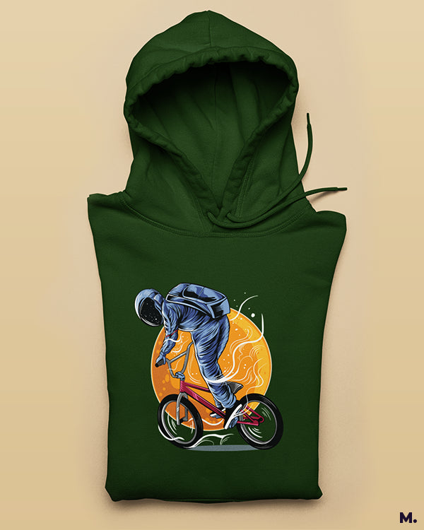  - Cyclist in space  - MUSELOT