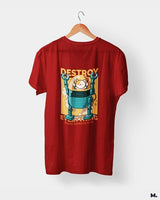 Destroy everything printed t shirts
