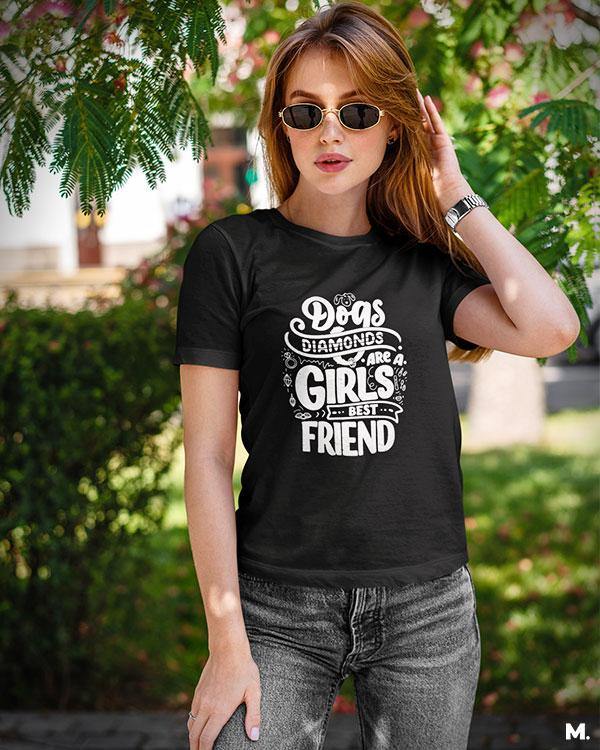 printed t shirts - Dogs and diamonds  - MUSELOT