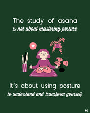 printed t shirts - Yoga to transform oneself - MUSELOT