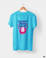 Fall down 7 times, get up 8 printed t shirts