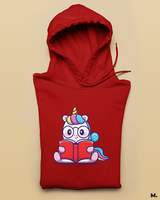 Fantasy bibliomaniac printed hoodies