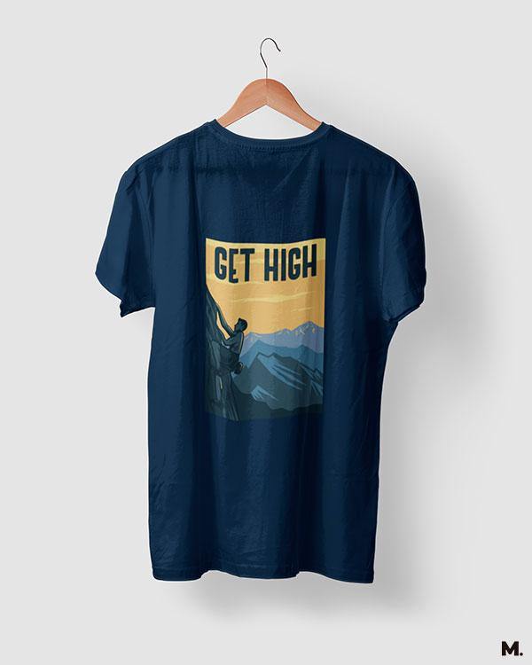 printed t shirts - Get high  - MUSELOT