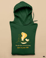 Give it your all printed hoodies