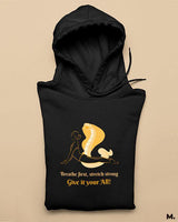 Give it your all printed hoodies