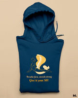 Give it your all printed hoodies