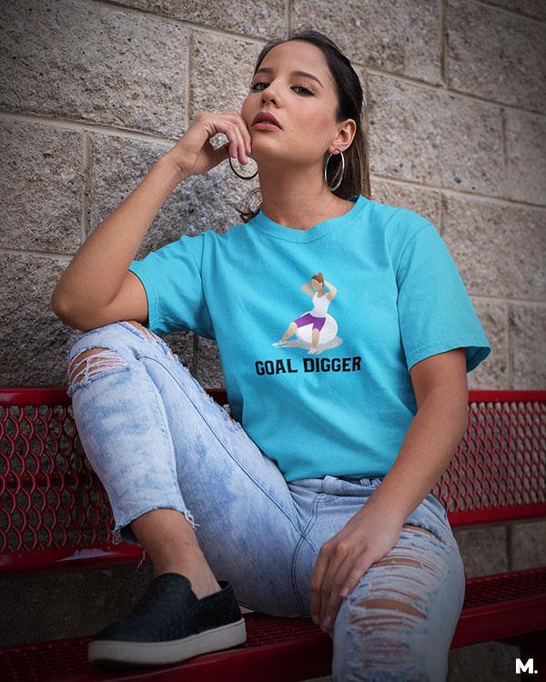 printed t shirts - Goal digger  - MUSELOT